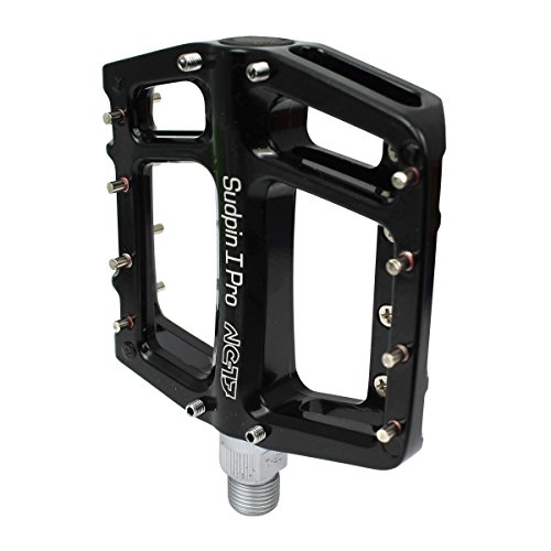 NC-17 Sudpin I Pro Aluminium Plattform Pedale / Fahrrad Pedale MTB / Mountainbike Pedal / BMX Pedal / Kugellager + Cr-Mo Achse / inklusiv Ersatzpins, verschiedene Farben - 3