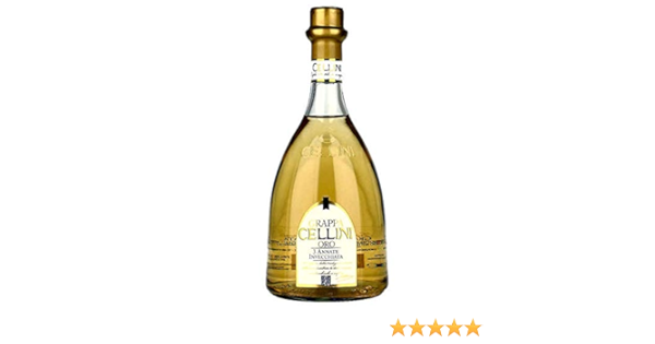 Grappa Cellini Oro 700ml : Amazon.co.uk: Grocery