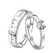 19 Likes Silver Plated Couple Ring For Women & Men RS.399.00