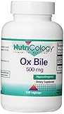 Nutricology Ox Bile, 500 mg, 100 Vegetarian Capsules