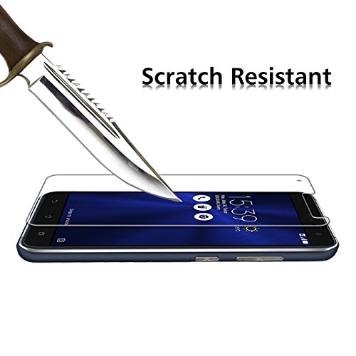  2 Unidades  Asus Zenfone 3 ZE520KL 5 2    Protector de Pantalla  iVoler  0 3mm Dureza 9H  Protector de Pantalla de Vidrio Templado Cristal Protector para Asus Zenfone 3 ZE520KL 5 2    -Dureza de Grado 9H  Espesor 0 30 mm  2 5D Round Edge- Ultra-trasparente   Anti-golpe   Ajuste Perfecto   No hay Burbujas - Garant  a Incondicional de 18 Meses