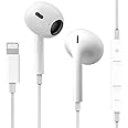 Headphones for iPhone[MFi Certified]Wired iPhone Earphones Stereo Sound In-Ear Earbuds with (Built-in Microphone&Volume Control),Compatible with iPhone 14/14 Plus/14 Pro Max/13/12/Mini/11/X/XR/XS/SE/8