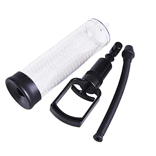 GTT - Macchina per Esercizi in Silicone per Uomo Vacum Pump Black Tick Clear