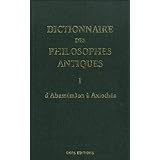 Amazon Fr Dictionnaire Des Philosophes Antiques Tome 3 D Eccelos A Juvenal R Goulet Veronique Boudon Millot Collectif Livres
