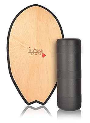 JUCKER HAWAII Balance Board Homerider Surf - Planche de entraînement équilibre avec rouleau