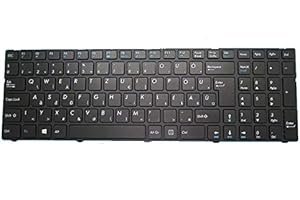 RTDPART Laptop Keyboard For MEDION ERAZER P6681 Black With Frame Hungary HU