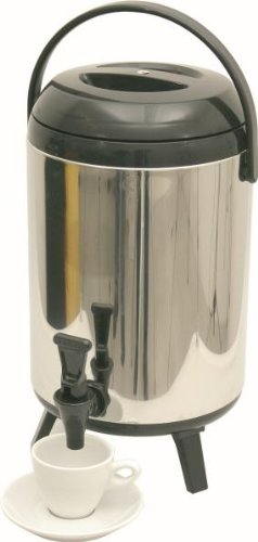 WAS 4645100 Thermo-Getränkebehälter 10 ltr. - 3 Klappfüße