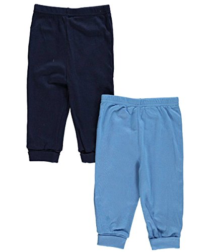 Big Oshi Baby Boys' 2-Pack Pants - blue, 6 - 9 months