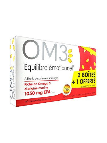 Preisvergleich Produktbild Isodisnatura OM3 Emotional Balance 3 x 60 Capsules by Isodisnatura