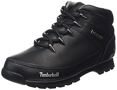 Timberland Euro Sprint Hiker, Bottes Chukka Hommes, Noir (Black), 43 EU