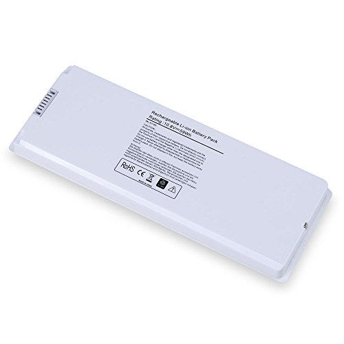 Lumsing Notebook Batterie Laptop Akku 10.8V 5600mAh Ersatzakku Für Apple MacBook 13″ Serien, A1181, A1185, MA561,MA561FE/A,MA561G/A,MA561J/A, MB061*/A, MB061B/A, MB061CH/A 13.3-inch, Wie Original Laptop Batterie Akku 60Wh Weiß - 3