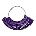 Produktbild TOOGOO(R) Kunststoff US Finger Mess Sizer Ringmass 3-13 Set Schmuck Werkzeuge Lila