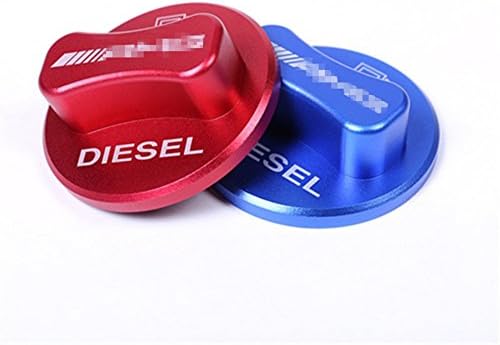 For W205 A/B/C/E/CLA/GLA Class W212 W213 X204 Fuel Tank Cover Cap Trim For AMG Logo Aluminum Sticker Car Accessory (Red)