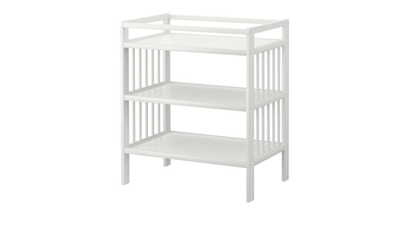 baby change table white