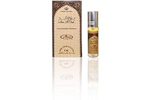 AL-REHAB Profumo Al Rehab Attar Authentique Senza Alcool Halal 6ml 100% Olio di Qualità superiore 6ml x 6PZ (Sultan Al Oud)