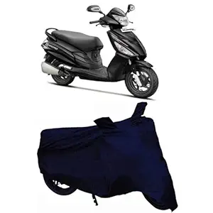 DRIZE Quality Water Resistant Two Wheeler Bike Body Cover for Hero Maestro Edge (Navy Blue)