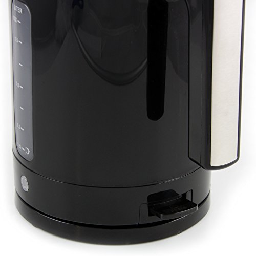 Melitta Wasserkocher Easy Top Aqua 1,7 Liter Hochglanz 2.400 Watt, schwarz/Edelstahl 101604 - 3