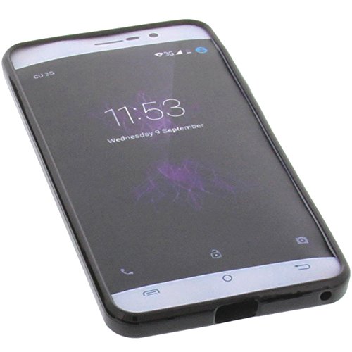 foto-kontor Funda para Cubot P12  z100  Funda Protectora de Goma TPU para m  vil Negra