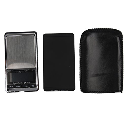 Boweike Schmuck-Waage 300g x 0.01g Mini Digital Tasche Waage Schmuck Gewicht Skala Schmuck Taschenwaage Skala Gramm-Massstab LCD - 6