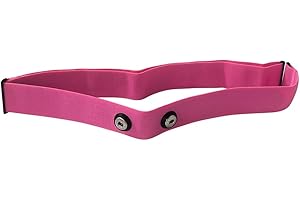 TAOPE Sangle de Ceinture Élastique Sport Support Poitrine Réglable Moniteur de Fréquence Cardiaque Equipement de Fitness pour Garmin Wahoo Polar, CooSpo Original HRM Belt