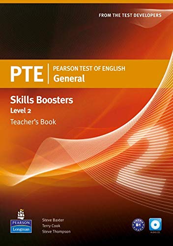 Portada de Pearson Test of English General Skills Booster 2 Teacher's Book and CDPack