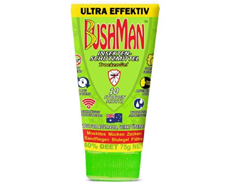 Preisvergleich Produktbild Insektenschutzmittel - Bushman - Trockengel 75 Gramm