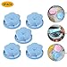 Produktbild VNEIRW 5pcs Mesh Filterung Filterbeutel für Waschmaschine, Floating Pet Fur Haar Catcher mit Netzfilter, Filtern Fuer Wiederverwendbarer für Laundry Reinigen (B)
