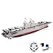 Produktbild 2.4GHz RC ferngesteuertes Militär Kriegsschiff "USS Wasp LHD-1 US Navy Amphibious Assault" Truppentransporter Flugzeugträger Schlacht Schiff, Komplett-Set inkl. Fernsteuerung, Akku und Ladegerät