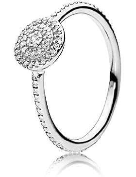 Pandora Damen-Ring Strahlende Eleganz 925 Zirkonia silber 190986CZ