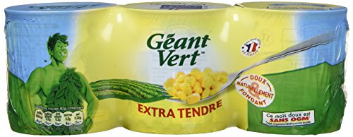 Géant Vert Mais Extra Tendre 3 x 140 g