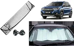 Auto Kite - Collapsible Mesh Foldable Auto Front/Rear Window Car Windshield Sun Shade for - Xl6