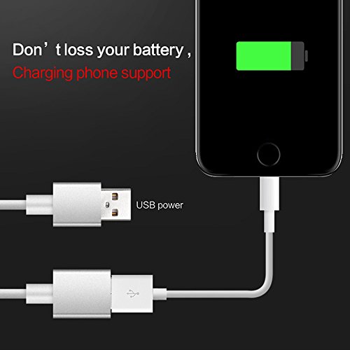 Moutik® Blitz zu HDMI Kabel Adapter USBPTV HDMI 1080P HDTV Projektor Anzeige für iPhone 7 7Plus 6S 6 Plus,für iPad,für Samsung S8 S7 Note 7 Note 6 Silber - 6