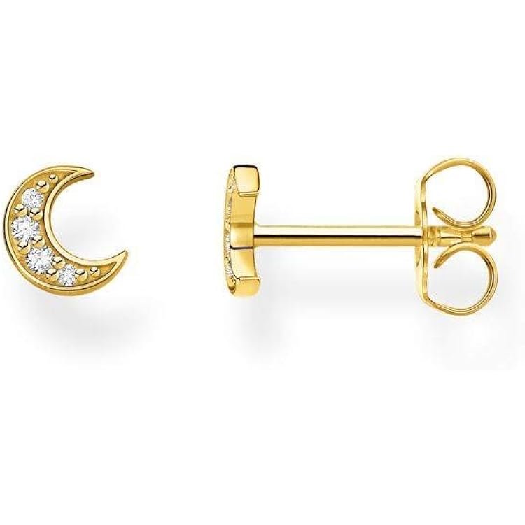 Thomas Sabo Ohrstecker Aus 925er Sterlingsilber – Vergoldet Mit Zirkonia, Elegant & Zeitlos