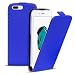 Produktbild iPhone 7 Plus PU Leder Hülle, Conie Mobile FlipCase, Klapptasche Handytasche Schutzülle Premium Fliptasche in Blau