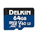 Produktbild Delkin Devices 64 GB ddmsdb190064-microSDXC uhs-ii U3/V60 Speicherkarte