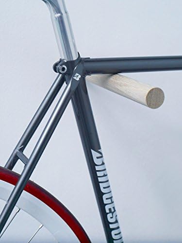 Designer Bicycle Wall Mount – Bike Hooks Assorted Sticks To Choose, With Metal Or Colour Fronts, In Oak or Walnut, High Quality Workmanship, Cabinet for Wall Mounting Bicycles, oak