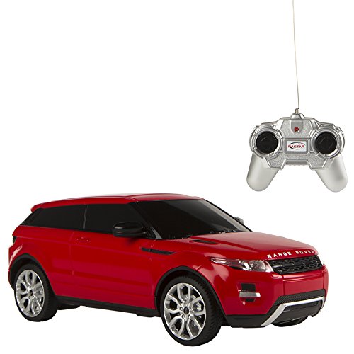 Rastar - Range Rover Evoque, coche teledirigido, escala 1:24, color rojo (ColorBaby 75896)