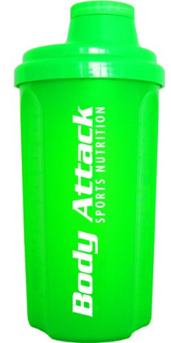Preisvergleich Produktbild Body Attack Shaker, Neon Grün, 1er Pack (1x 700ml)
