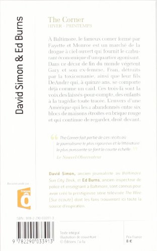 Book's Cover of The corner : Tome 1, hiver/printemps
