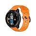 Produktbild Upxiang Silikon Armband für Garmin Forerunner 945/935/Fenix 5/Plus Verstellbar Uhrenarmband Einfarbig Ersatz Armbänder Wrist Band Strap