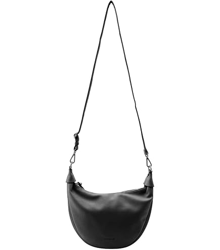 Sac Bandoulière FREDsBRUDER Halfmoon Noir - 100% Cuir De Vache, Neuf Avec étiquettes