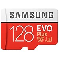 Samsung MB-MC128GA/EU EVO Plus Scheda MicroSD da 128 GB, UHS-I, Classe U3, fino a 100 MB/s di Lettura, 90 MB/s di Scrittura, Adattatore SD Incluso