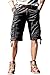 Produktbild INFLATION Herren Cargo Shorts Sommerhose Kurze Hose Vintage Tunnelzug 100% Baumwolle mit Multi-Tasche