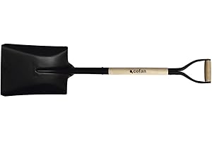 COFAN PALA CUADRADA 340mm MANGO MADERA CERRADO - Unid: 1