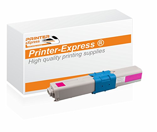Printer-Express XL Toner ersetzt OKI C301, C321, 44973534 für OKI C301 C301DN C321 C321DN / MC332 MC332DN MC342DN MC342 MC342DNW Drucker magenta