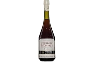 EDDU - Pommeau de Bretagne Tradition - Origine : France/Bretagne - Arômes Fruités de Pomme et Cerise - A servir en apéritif et au repas - 17% Acool - 70 cl