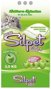 Silpet lettiera in silicio 5.3 litri profumata alla mela