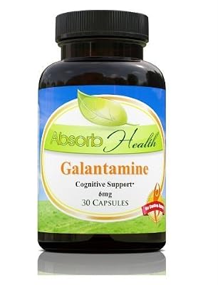 Absorb Health galantamine | Lucid Dreaming Et Cognitive Enhancement Supplément | 30 Capsules 6mg