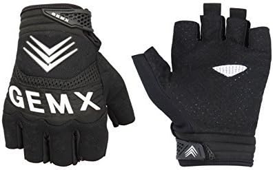 Cycling Gloves, Half Finger Gloves, Gel Palm Gloves, Sports, Gym, Bicycle, outdoor Work, ( LARGE )