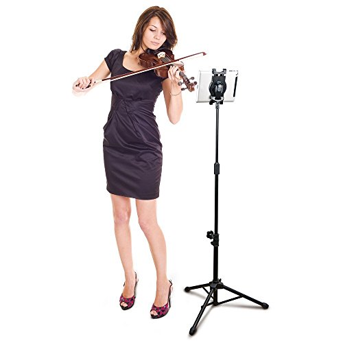 coolplay Boden Stativ Ständer für Tablets und iPads mit, der bag|professional Halterung Halter mit Höhe und 360 Grad rotation|perfect verstellbar für 17,8 cm-10 „iPad/mini, Samsung Galaxy Tab, Smartphones - 5